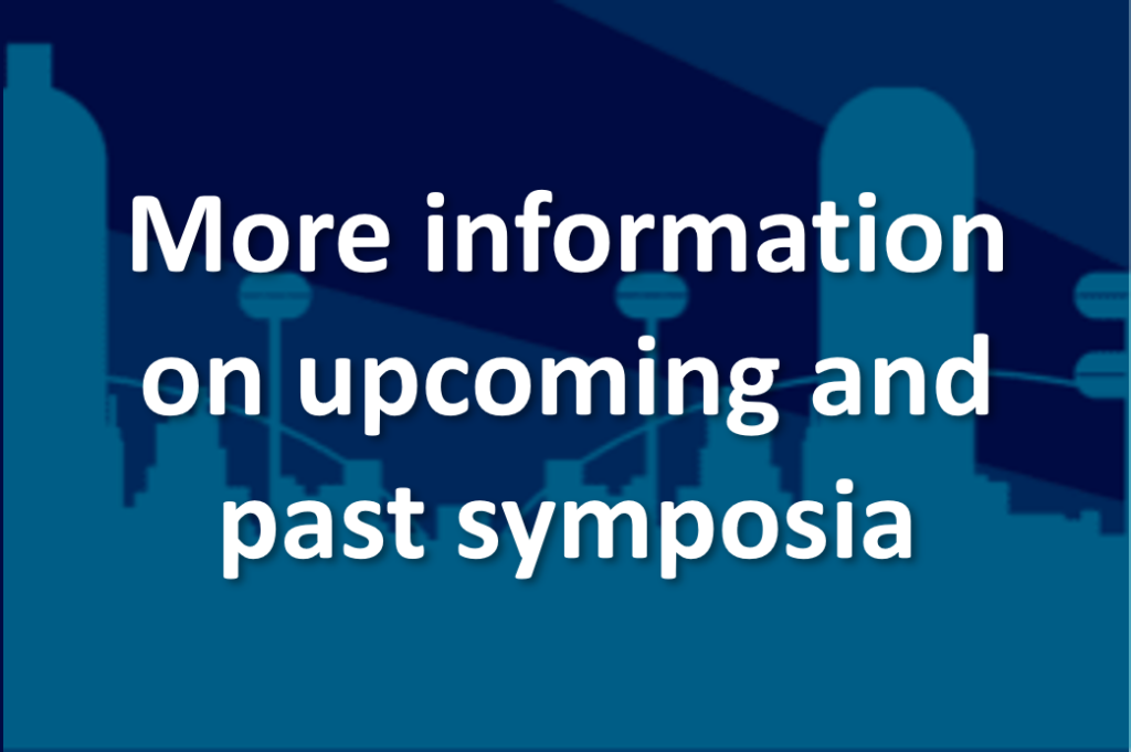 Picture with words: More information on upcoming and past symposia