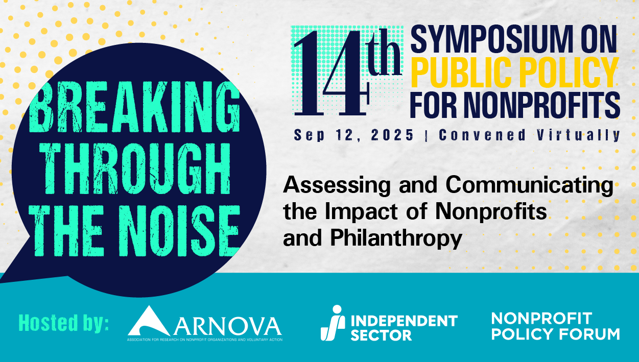 14th Symposium on Public Policy for Nonprofits
